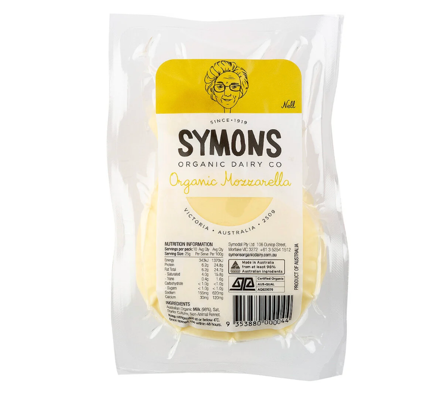 Symons - Mozarella Cheese 250g