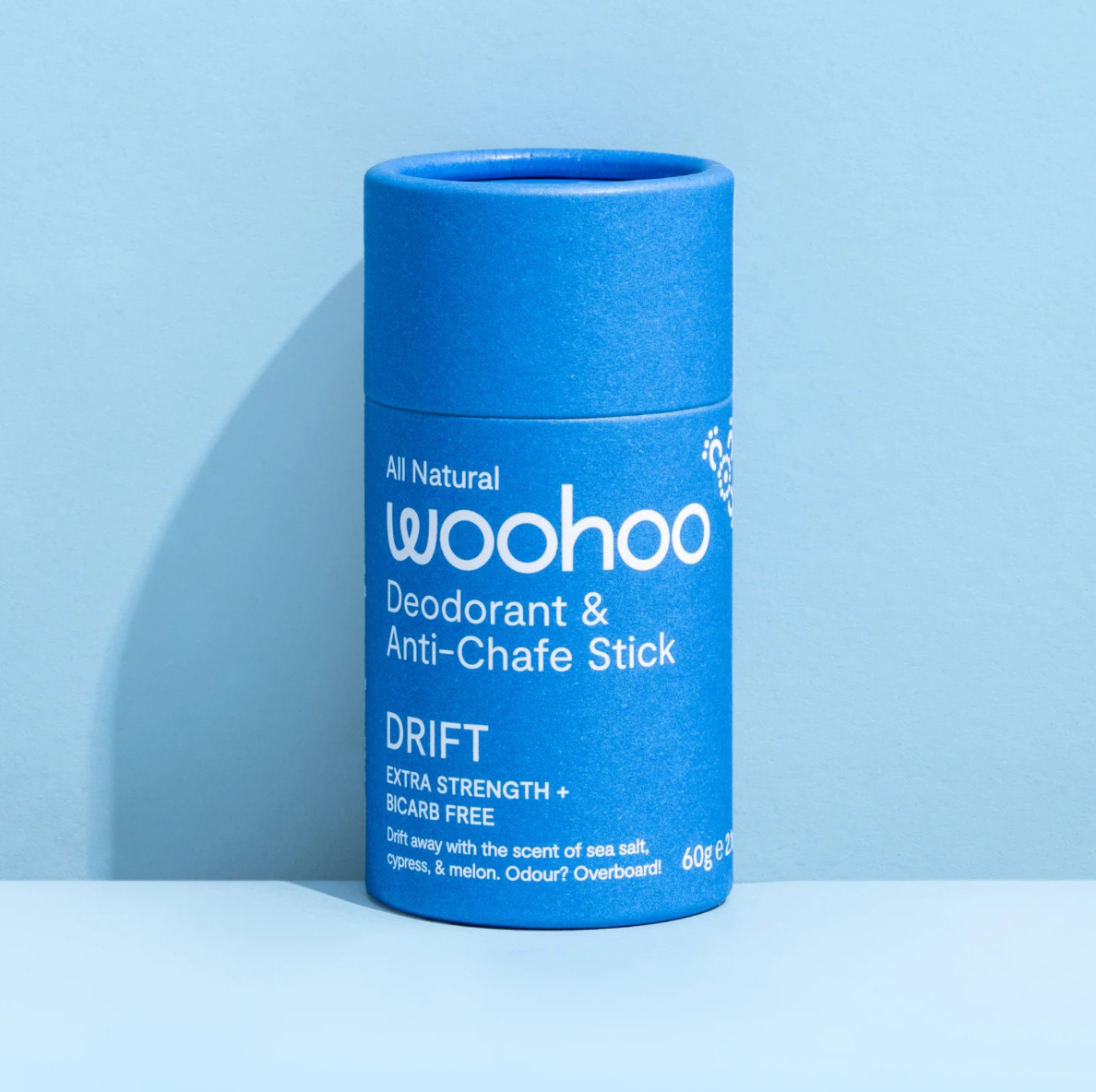 Woohoo - Deodorant & Anti Chafe Stick Drift 60g