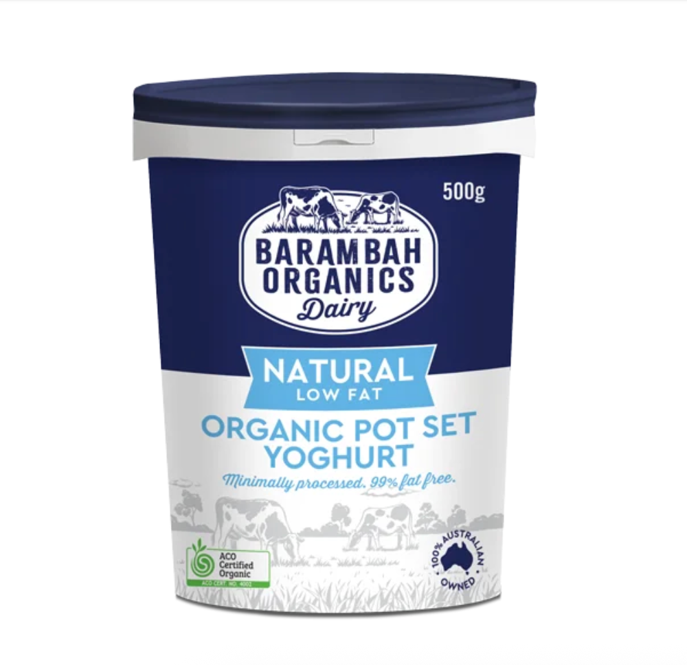 Barambah - Natural Low Fat Yoghurt 500g