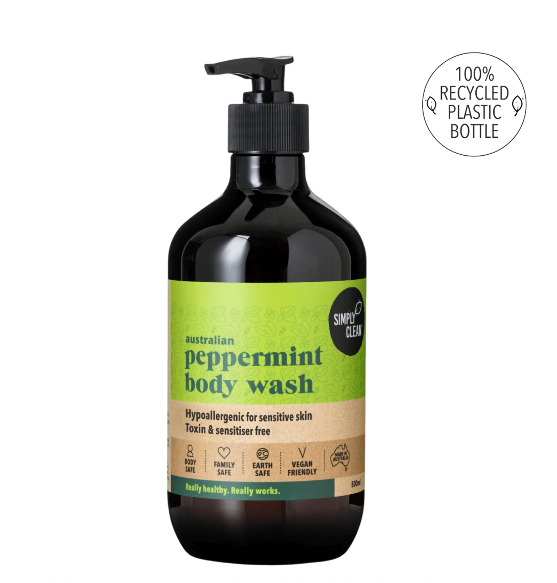 Simply Clean - Peppermint Body Wash 500ml