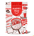 Happy Way - Chocolate Hazelnut Whey Protein Powder 500g