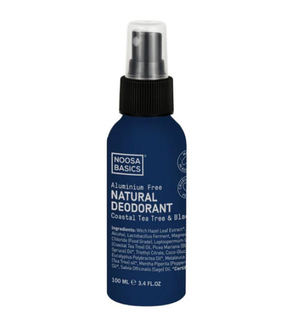 Noosa Basics - Tea Tree & Black Spruce Natural Deodorant Spray100ml