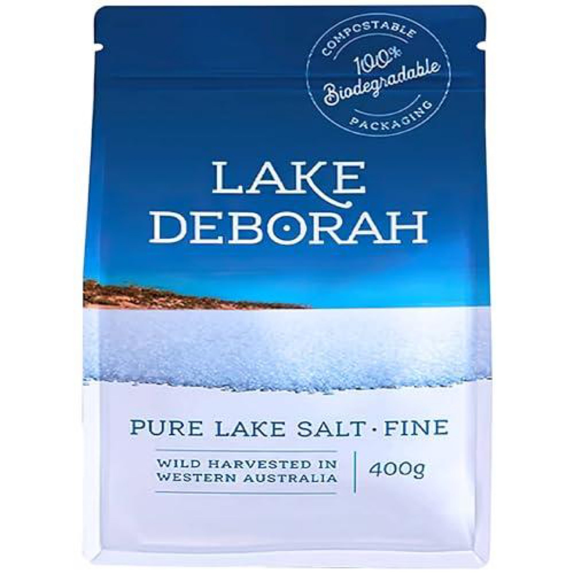 Lake Deborah - Pure Mineral Lake Salt, Fine 400g