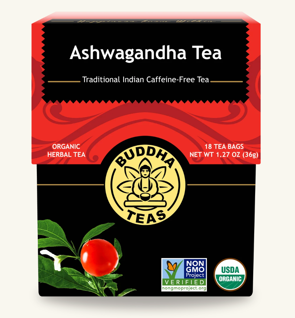 Buddha Teas - Organic Ashwagandha Tea Bags 18pk