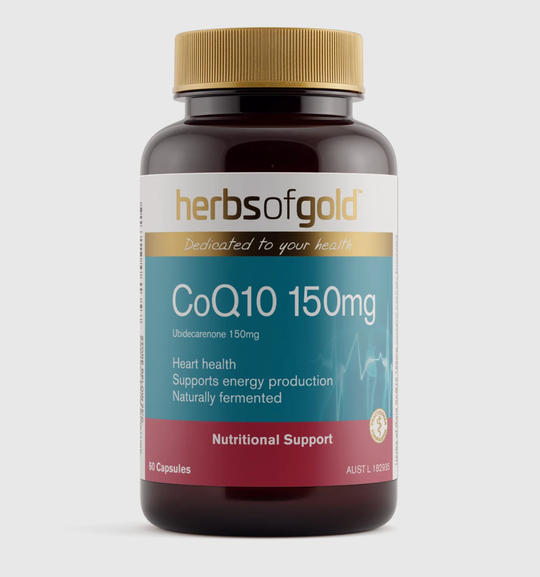 Herbs Of Gold - CoQ10 150mg 120c