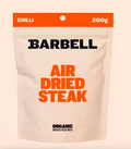 Barbell Biltong - Chilli Air Dried Steak Organic 200g