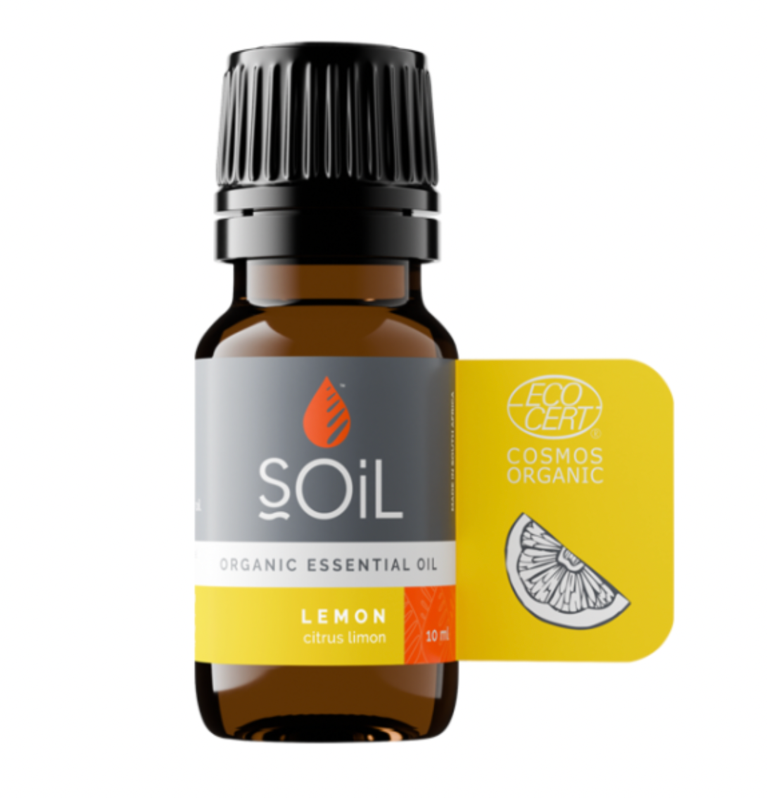 Soil - Organic Lemon Essential Oil 10ml
