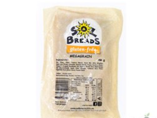 Sol Breads - Gluten Free Megagrain Loaf 750g