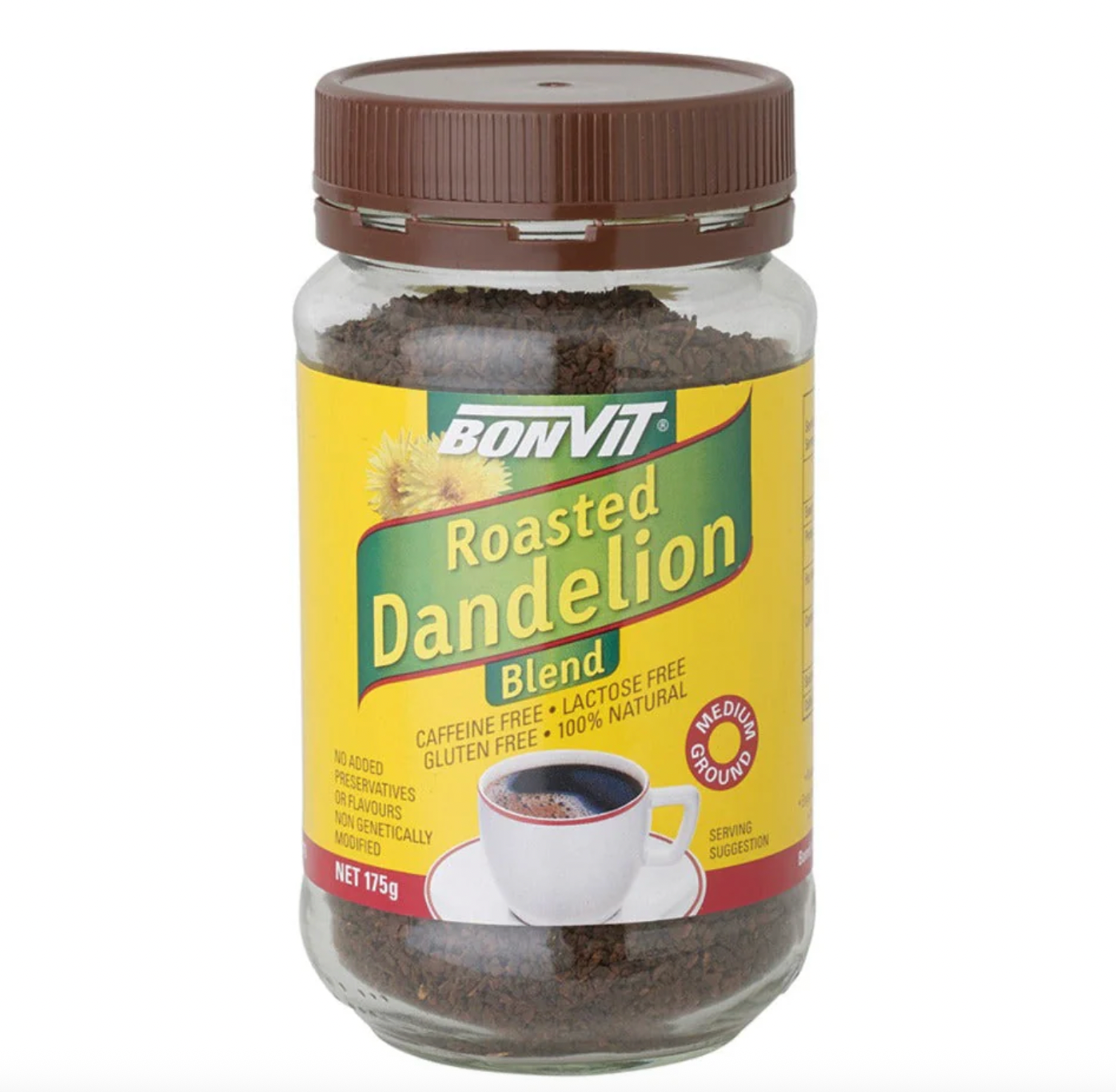 Bonvit - Roasted Dandelion & Chicory Tea Medium 175g
