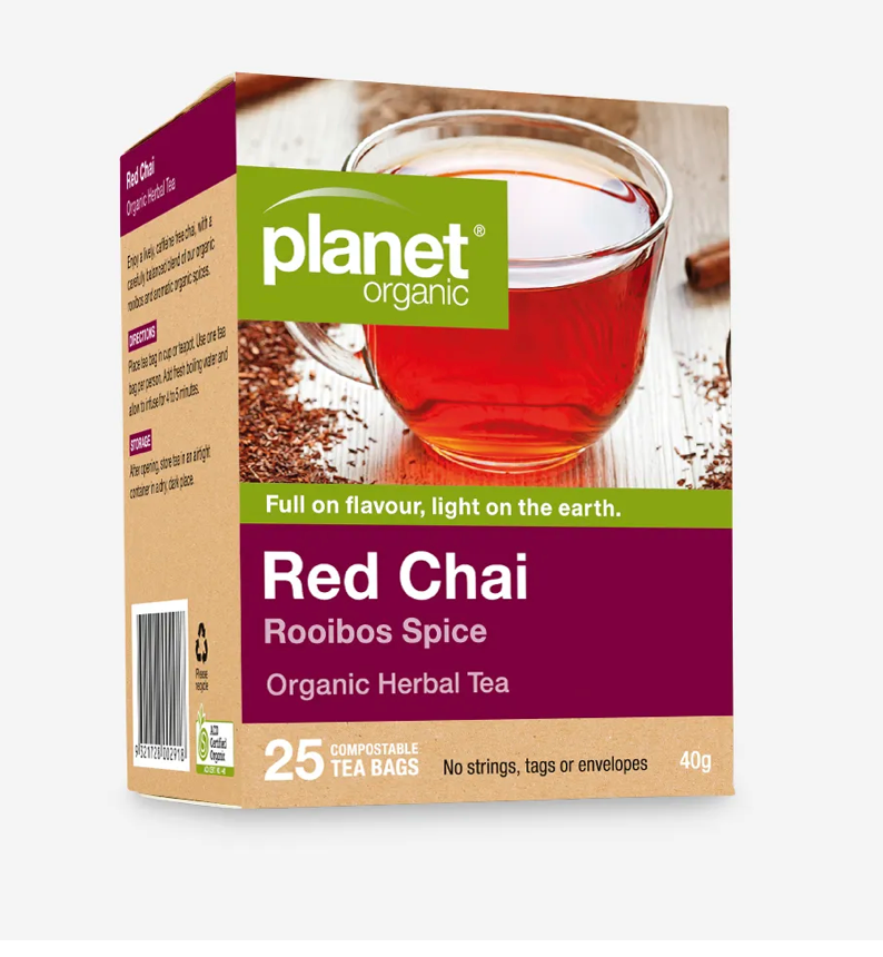 Planet Organic - Red Chai Tea x 25 bags