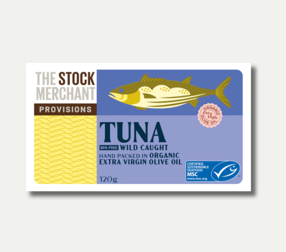 The Stock Merchant - Tuna in Extra Virgin Olive Oil 120g