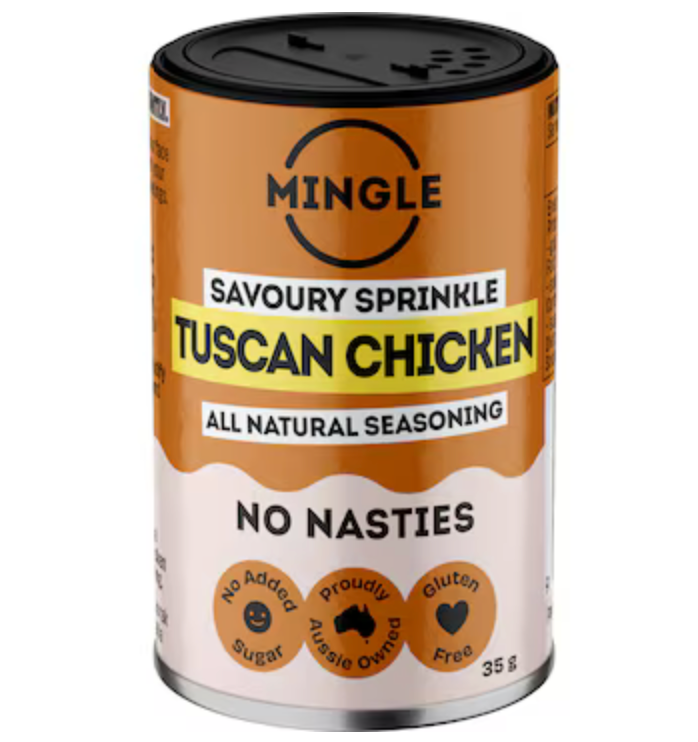 Mingle - Savoury Sprinkle Tuscan Chicken Seasoning 35g