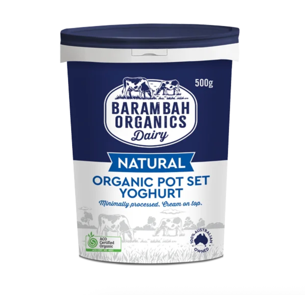 Barambah - Natural Pot Set Yoghurt 1kg