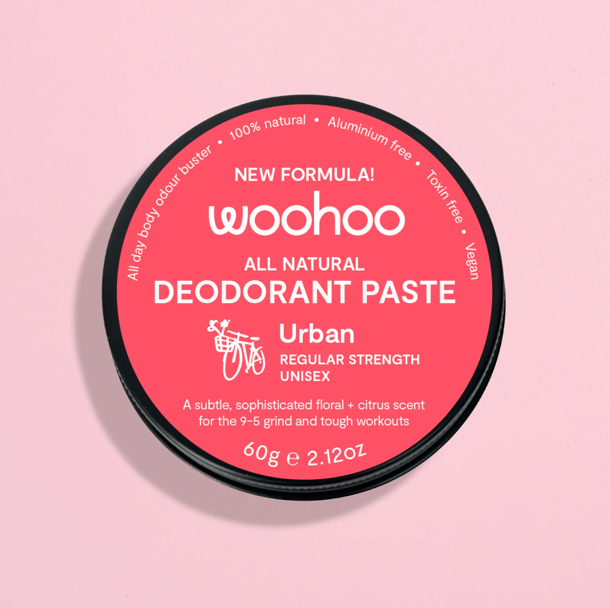 Woohoo - Deodorant Paste Urban 60g