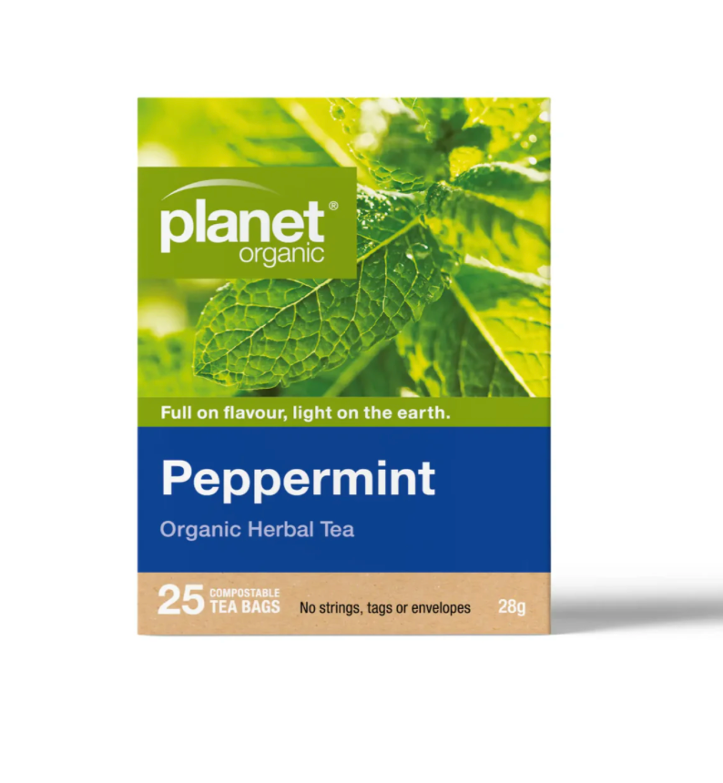 Planet Organic - Peppermint Herbal Tea x 25 Bags