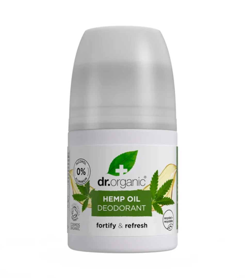 Dr Organic - Hemp Oil Roll-On Deodorant 50g