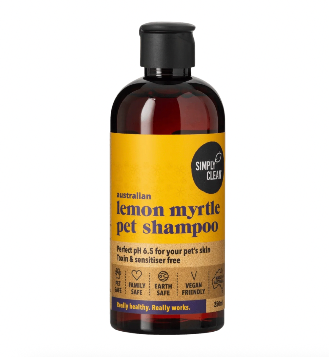 Simply Clean - Pet Shampoo Lemon Myrtle 250ml