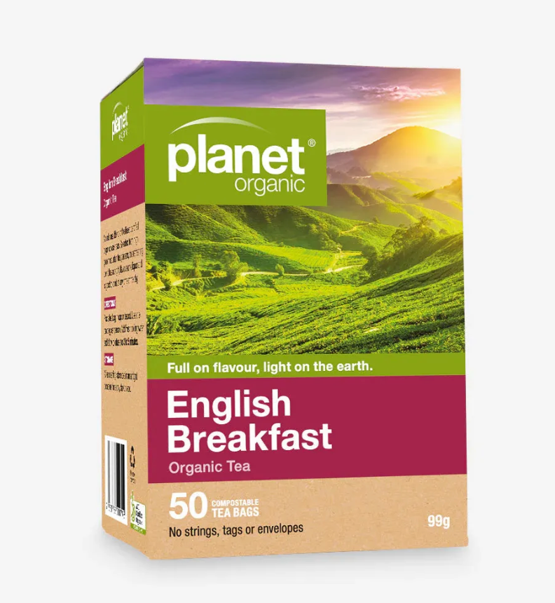 Planet Organic - English Breakfast Herbal Tea 50 Bags
