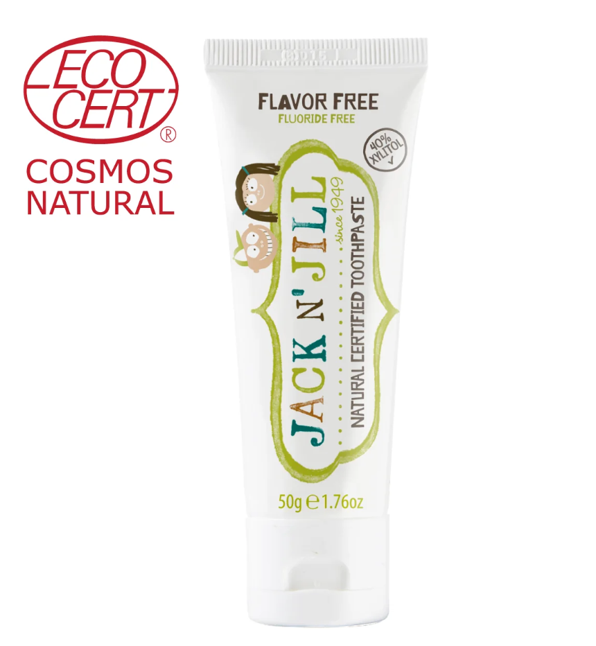 Jack N' Jill - Natural Kids Flavour Free Toothpaste 50g