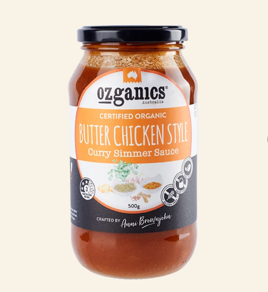 Ozganics - Organic Butter Chicken Curry Sauce 500g