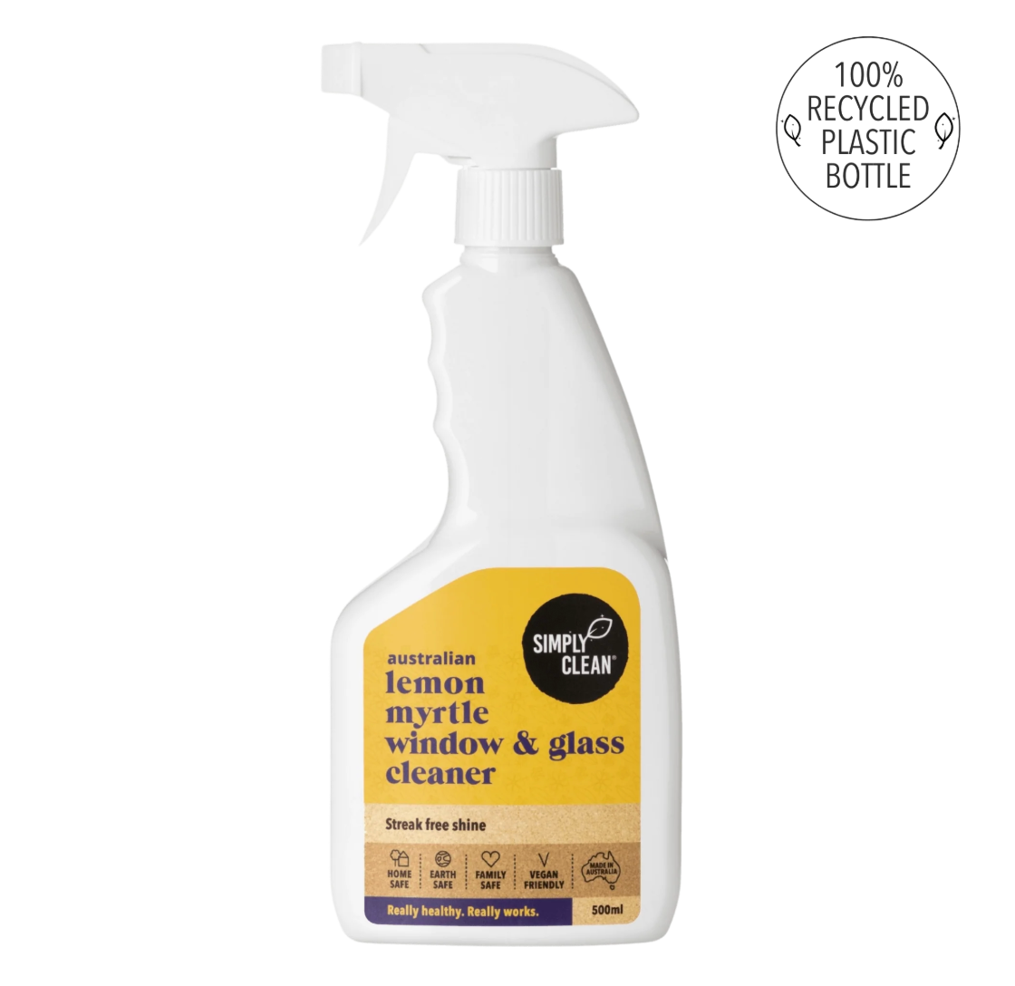 Simply Clean - Lemon Myrtle Window & Glass Cleaner 500ml