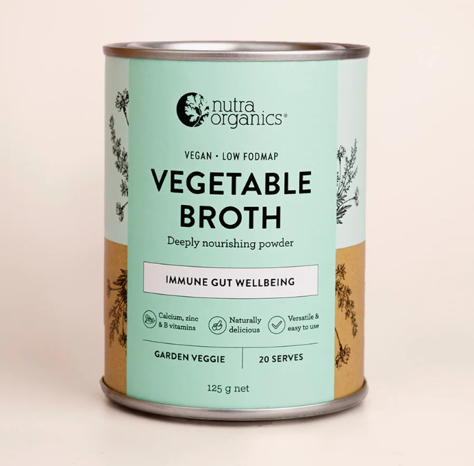 Nutra Naturals - Vegetable Broth Garden Veggie 125g