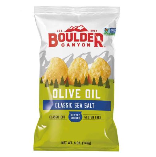 Boulder Canyon - Olive Oil Potato Chips 142g