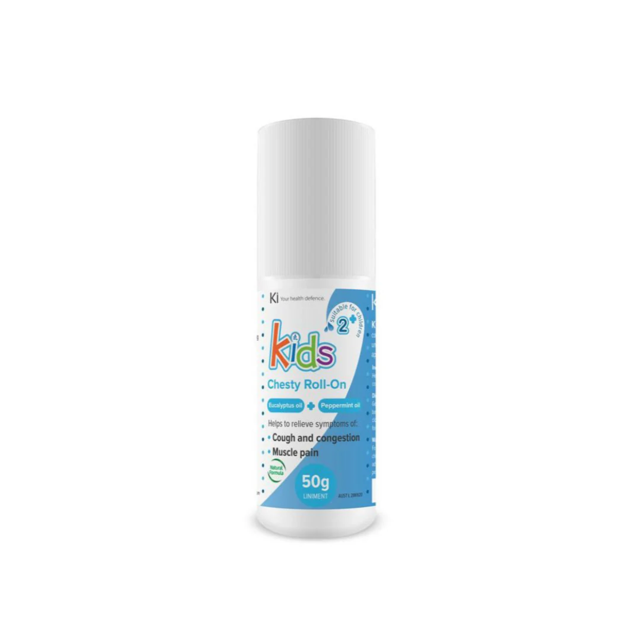 Martin & Pleasance - Ki Natural Kids Chesty Roll-On 50g