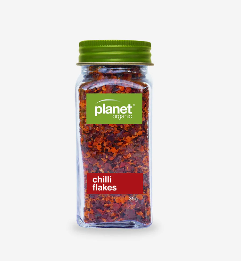 Planet Organic - Chilli Flakes 35g