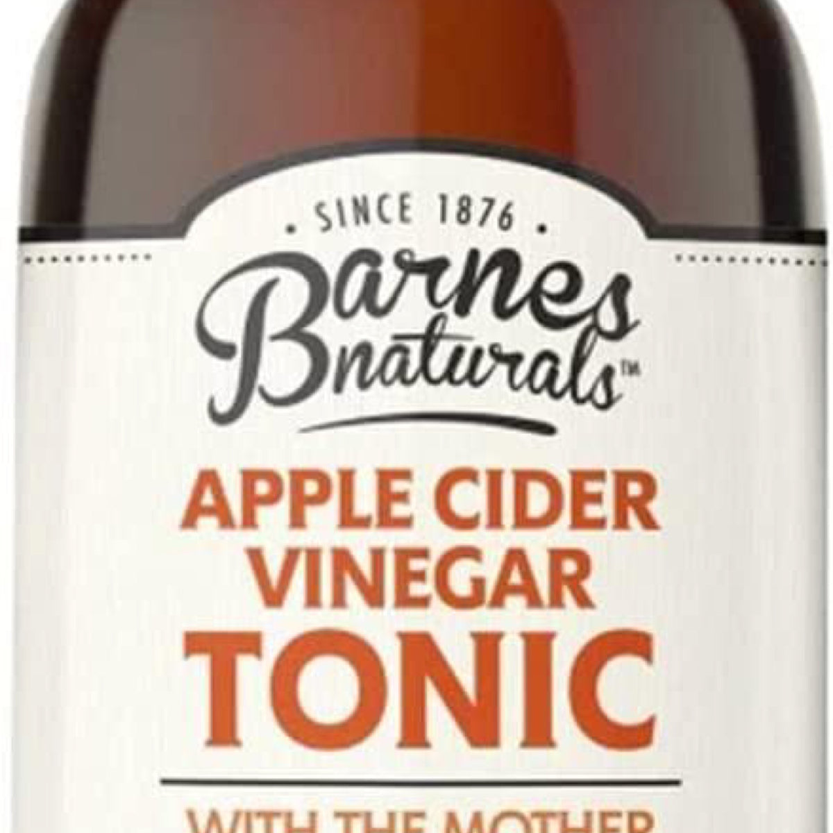 Barnes Naturals Apple Cider Vinegar Tonic With The Mother Turmeric Booster 500ml