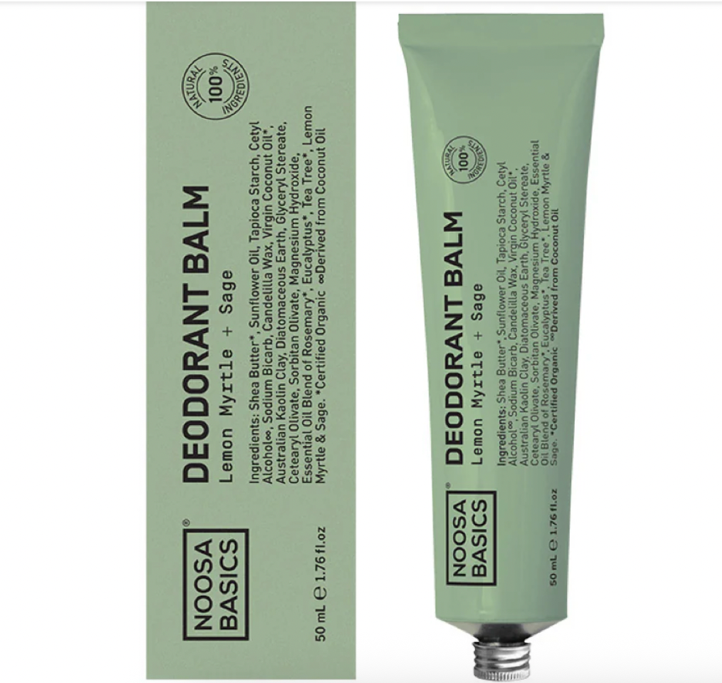 Noosa Basics - Lemon Myrtle & Sage Deodorant Balm 50ml