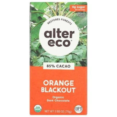 Alter ECO - Orange Blackout Dark Chocolate Bar 2.65 oz