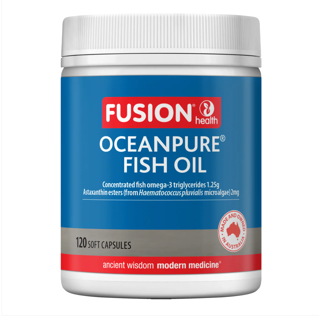 Fusion - OceanPure Fish Oil 120c