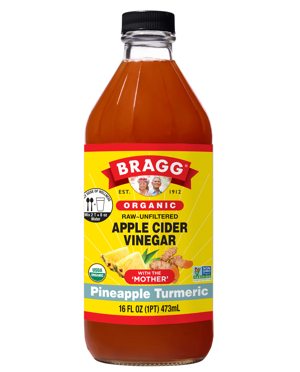 Bragg - Pineapple Turmeric Apple Cider Vinegar 473ml