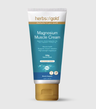 Herbs Of Gold - Magnesium Muscle Cream 100g