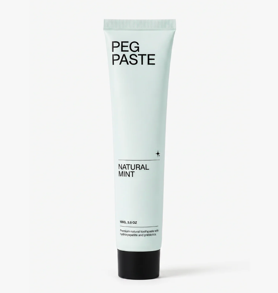 Peg Paste - Natural Mint Toothpaste Tube 100g