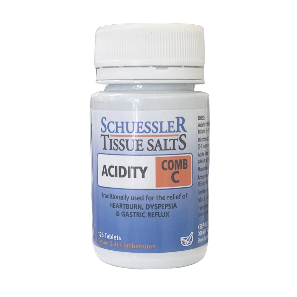 Martin & Pleasance - Schuessler Tissue Salt Comb C Acidity 125t
