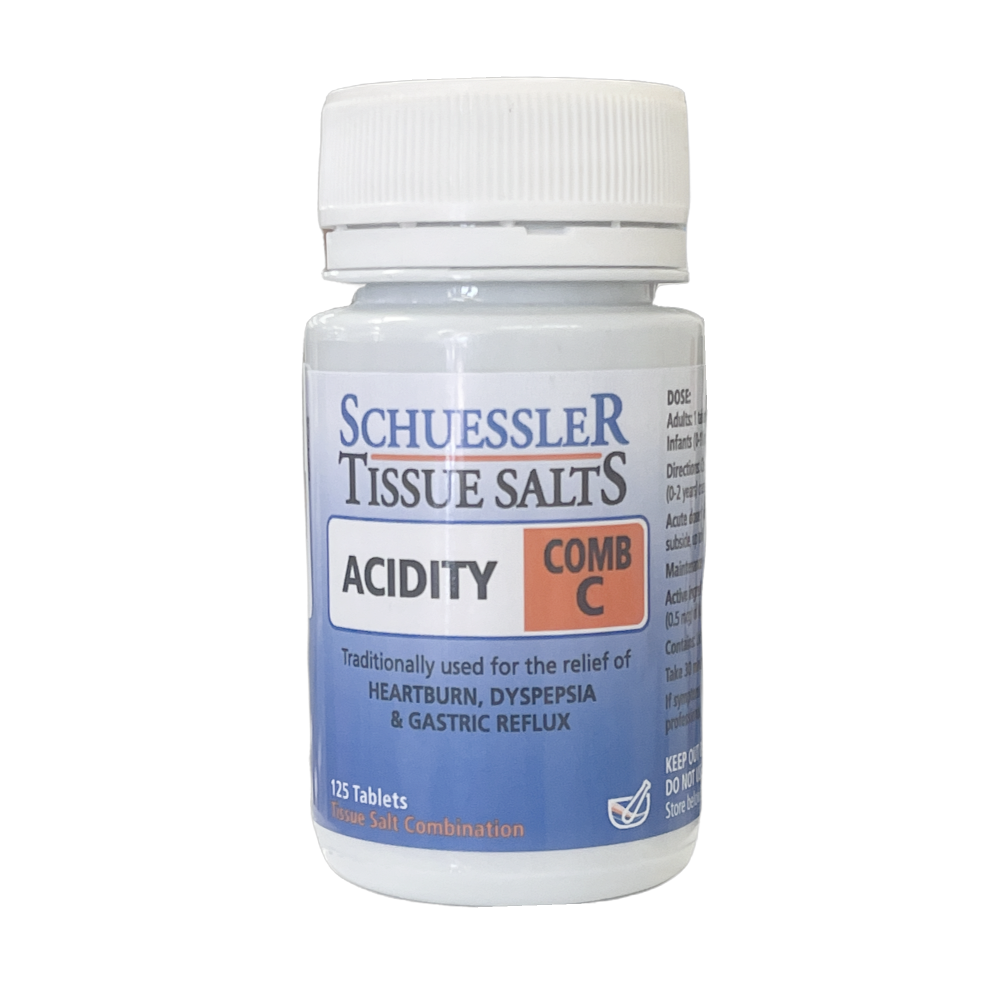 Martin & Pleasance - Schuessler Tissue Salt Comb C Acidity 125t
