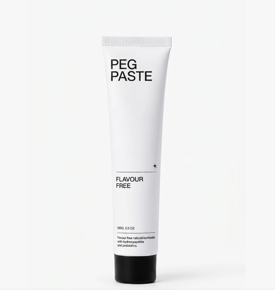 Peg Paste - Flavour Free Toothpaste Tube 100g