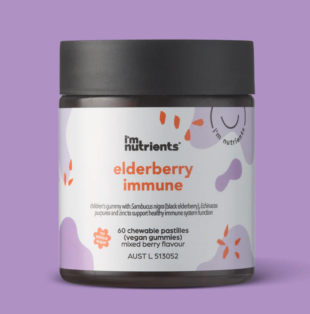 I'm Nutrients - Elderberry Immune Gummies 60 Pack