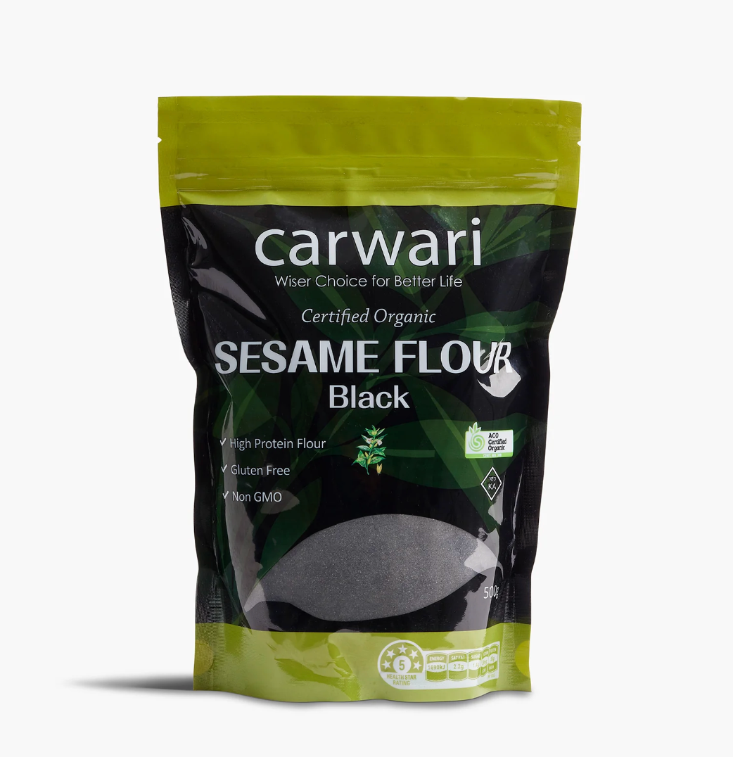 Carwari - Organic Black Sesame Flour 200g