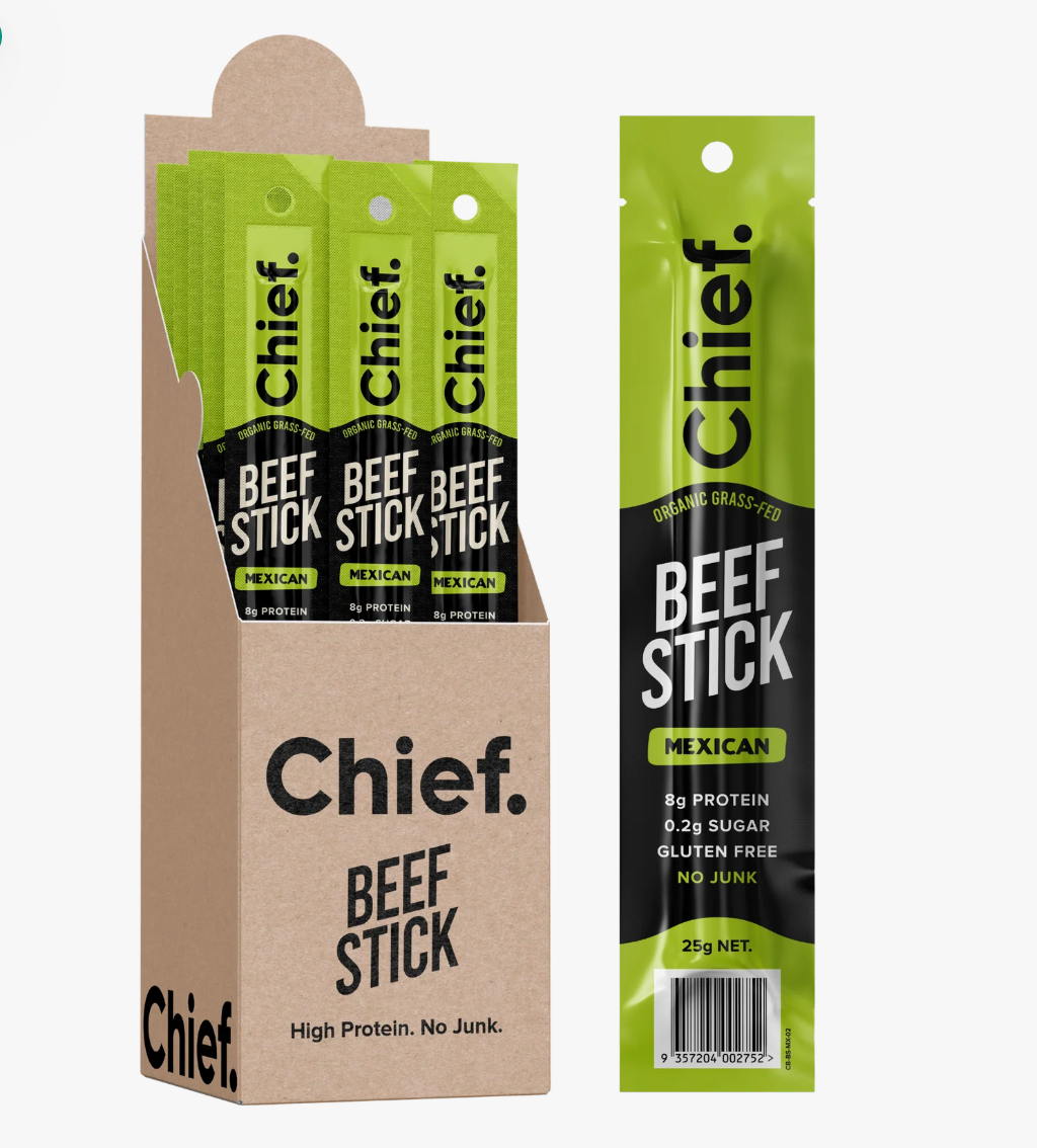 Chief Nutrition - Organic Mexican Beef Stick 25g