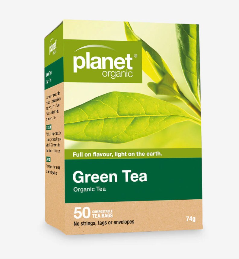 Planet Organic - Green Tea 50 Bags