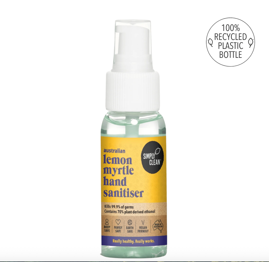 Simply Clean - Lemon Myrtle Hand Sanitiser 50ml