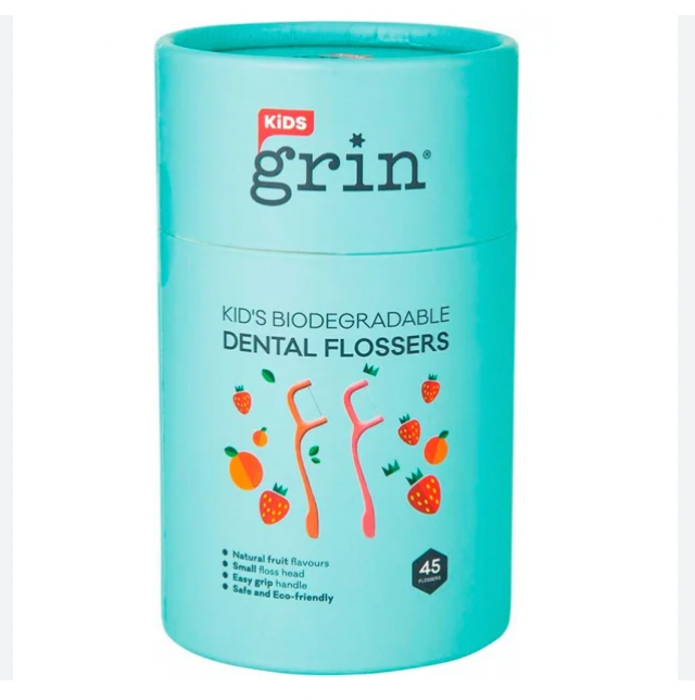 Grin - Kids Dental Flossers 45pk