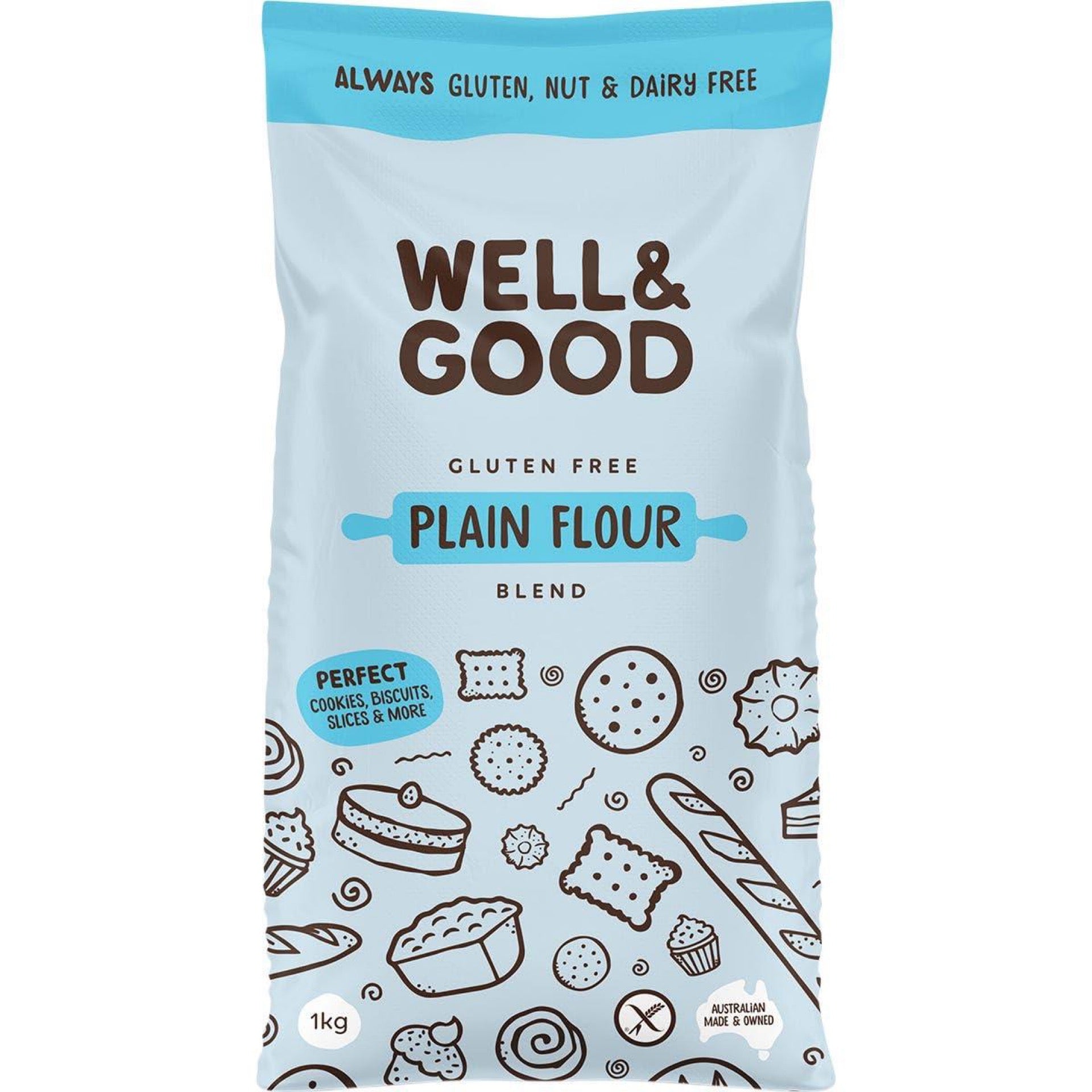 Well & Good Plain Flour Blend 1 kg