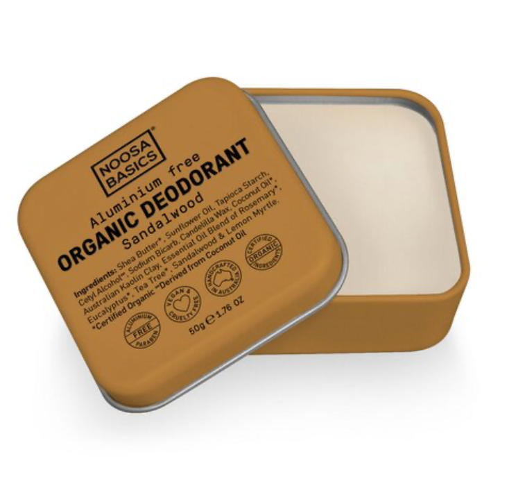 Noosa Basics - Sandalwood Deodorant Tin 50g