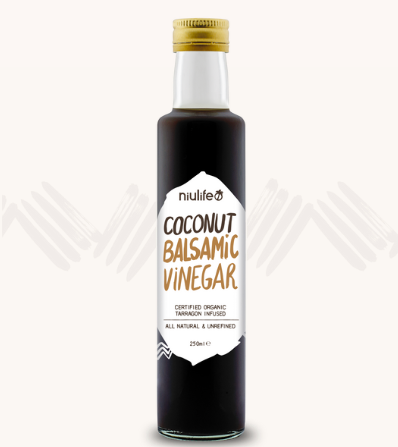 Niulife - Handmade Coconut Balsamic Vinegar Certified Organic 250ml